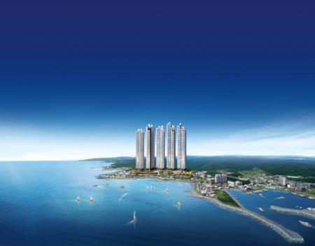 포항 푸르지오 마린시티 투시도