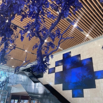 더프리뷰 아트위크 신한카드 로비