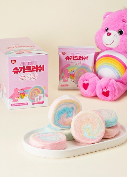 얌랩, 케어베어 띠부씰 담은 슈가크러쉬 솜사탕 론칭