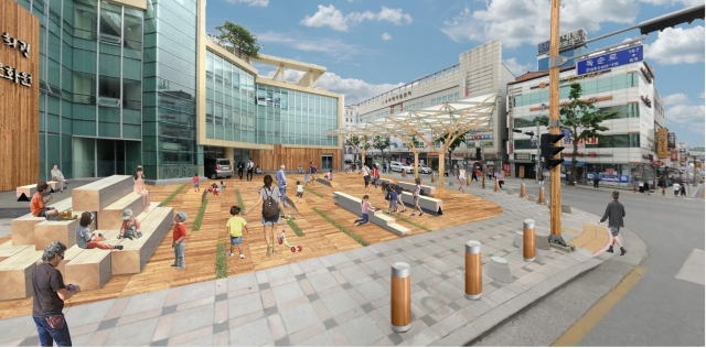 목재친화 도시 조감도 (사진 = 산림청)