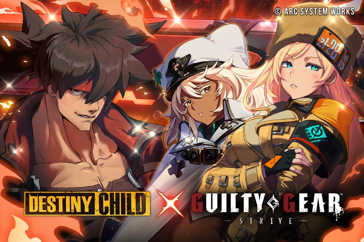 데스티니 차일드, '길티기어-스트라이브-' 컬래버 업데이트 실시