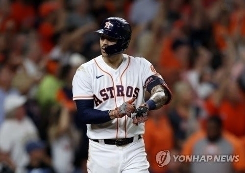 휴스턴 시절의 카를로스 코레아