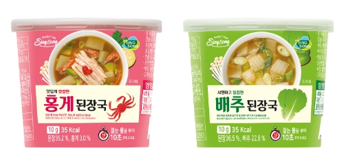 신송식품 즉석 된장국 2종