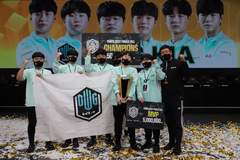 배그 모바일 'PMPS 2022 파이널 폴', 담원 기아 우승