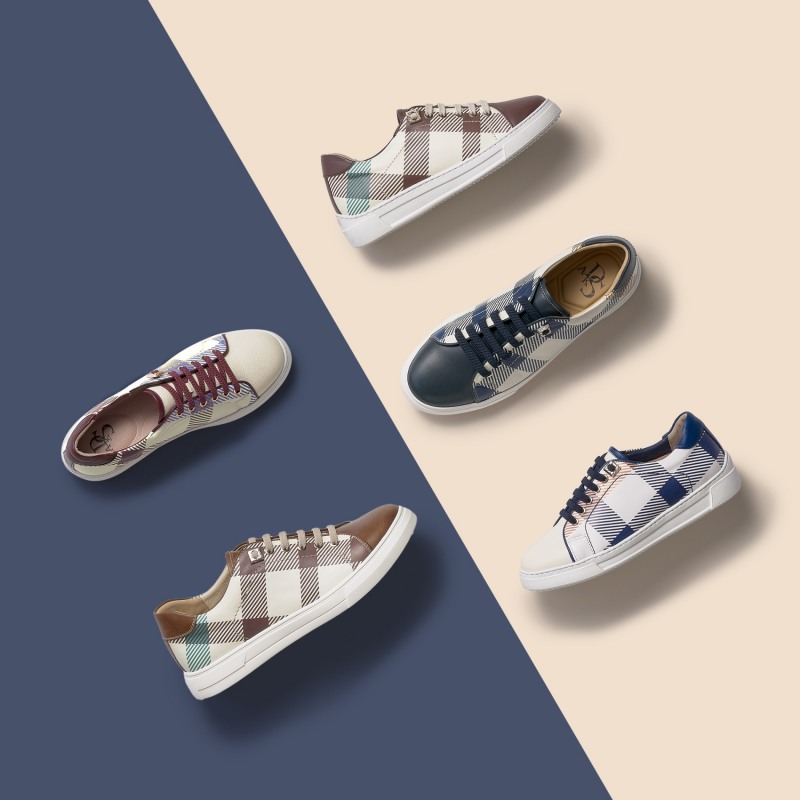 닥스 슈즈, ‘하우스 빅 체크 커플 스니커즈’ 출시