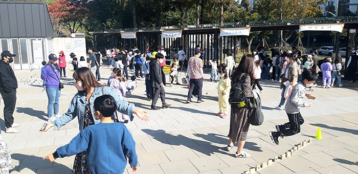 지난 15일 열린 맘껏 놀이 한마당 모습 (사진제공 = 군산시)