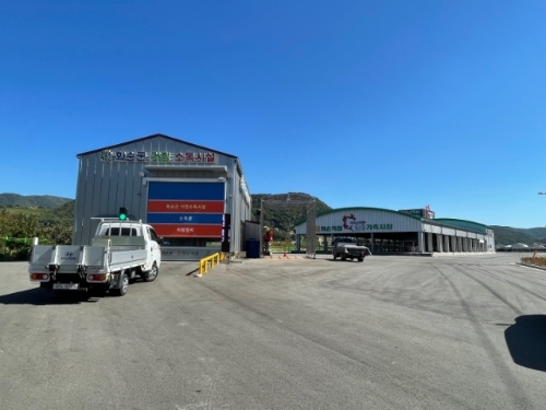 거점 세척·소독시설 전경 (사진제공 = 화순군)