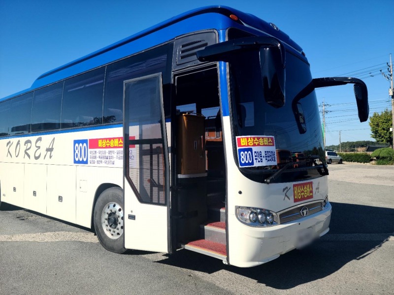 800번 비상수송차량 (사진제공 = 무안군)