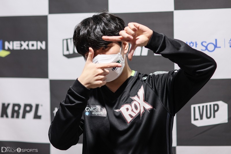 사진=락스 게이밍의 '정민' 서정민.