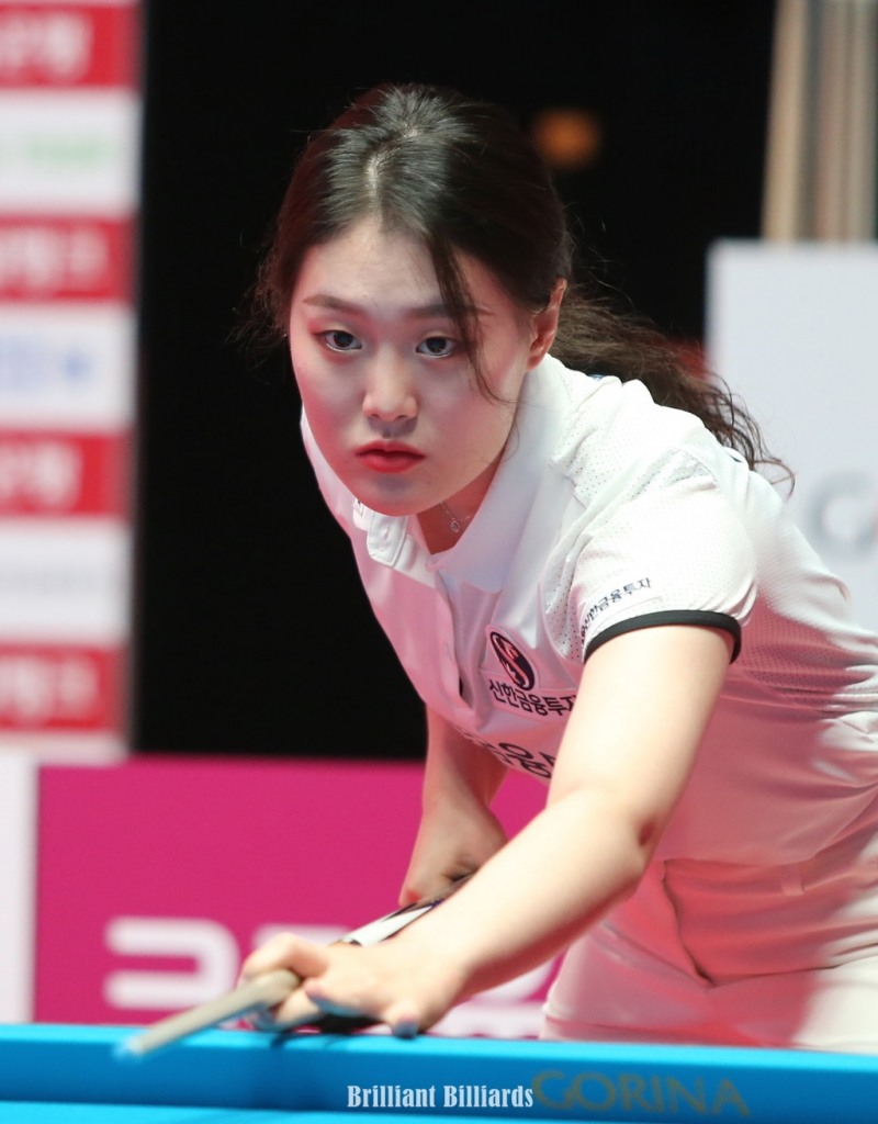 김가영 스롱 김민아 이미래 등과 에버리지 톱5. 그런데 김보미는 타이틀이 없다