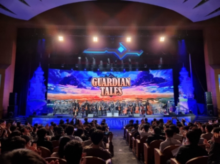 심포니 테일즈 현장 무대 전경