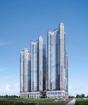 힐스테이트 선화 더와이즈 투시도