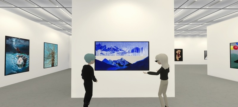 3D 메타버스 전시공간 서비스 ‘믐’으로 구현된 ‘서울예고 온라인 전시회’