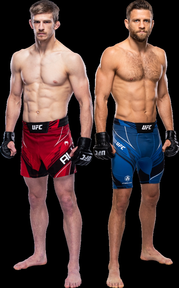 UFC 파이트나이트 213에서 맞붙는 앨런(왼쪽)과 케이터(사진=UFC)