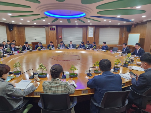 27일 열린 정부합동평가 대비 2차 추진상황 보고회 모습 (사진제공 = 화순군)