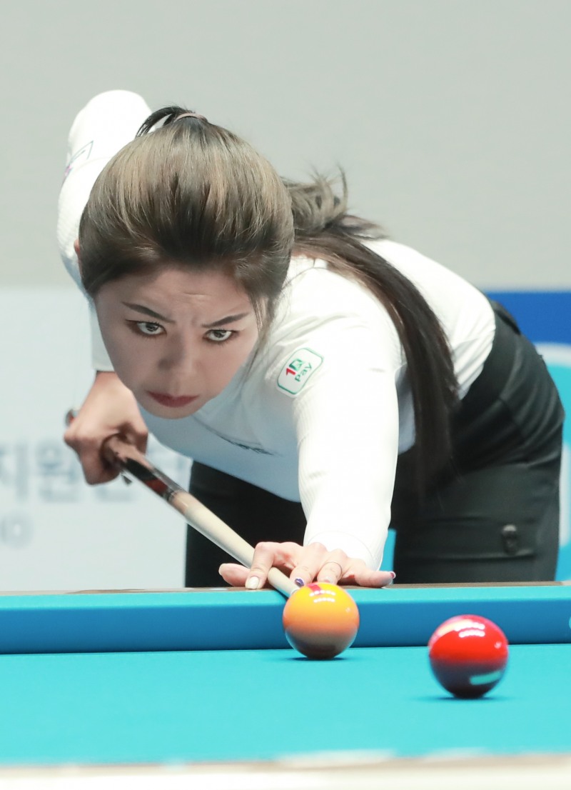 시즌 4번 대회 중 세번째 4강에 오른 김가영(사진=PBA)