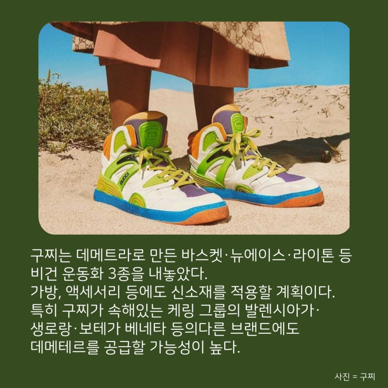 가죽도 비건이 대세