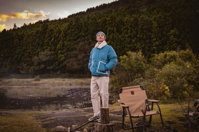 코닥어패럴, 감성 아웃도어 정해인 겨울 화보 공개