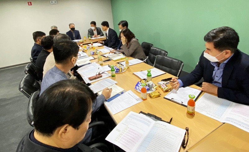 31일 열린 현장합동 회의 모습 (사진제공 = 나주시)