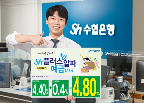Sh플러스알파예금(2차) 출시 / 사진 제공 : Sh수협은행