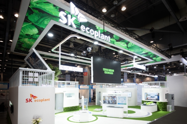 2022 대한민국 에너지대전 SK에코플랜트 부스 전경/ 사진 제공 : SK에코플랜트