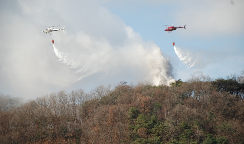 산불진화훈련 / 사진 제공 : 경기도
