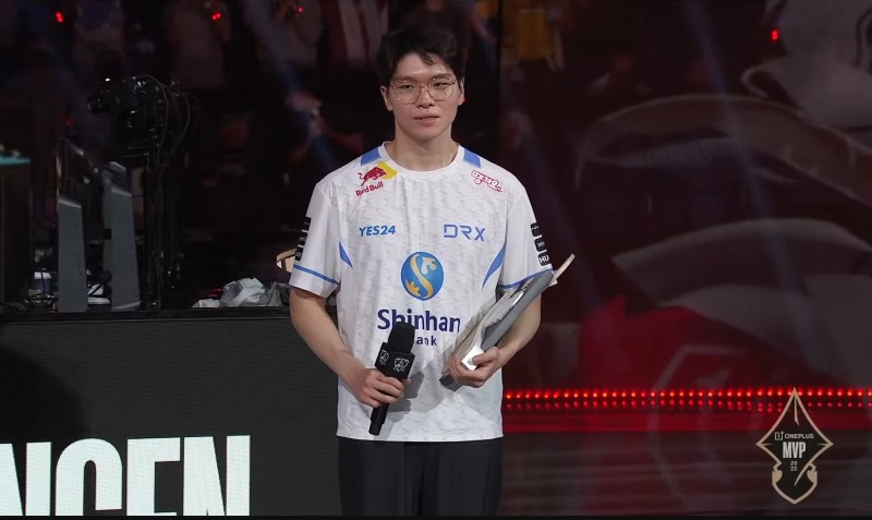 이미지 캡처=LoLesports 방송.