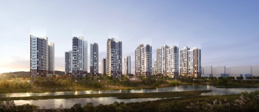 갑천2 트리풀시티 엘리프 투시도 / 사진 제공 : 계룡건설 컨소시엄