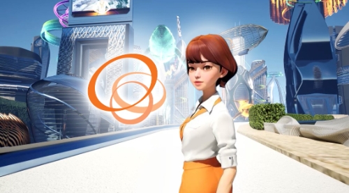 버추얼 휴먼 ‘한나’ 티저 영상 캡쳐 / 이미지 제공 : 한화생명