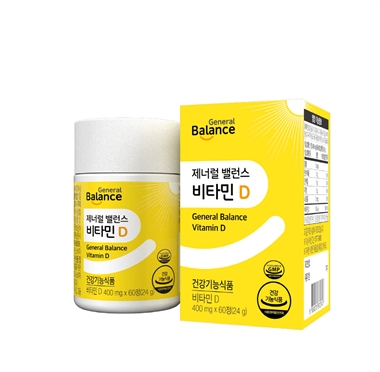 지쿱, 비타민D3 함유 ‘제너럴 밸런스 비타민 D’ 출시