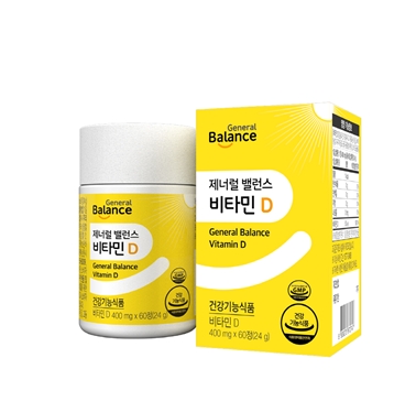 지쿱, ‘제너럴 밸런스 비타민 D’ 선보여