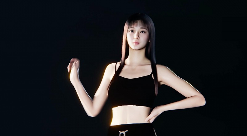 온마인드의 버추얼 휴먼 나수아(SUA).