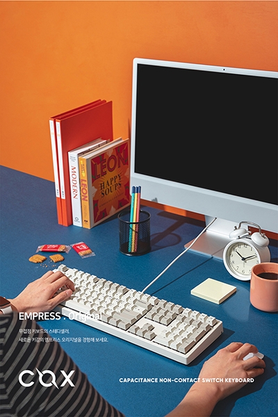 콕스, 레트로 ‘무접점키보드’ 엔데버-엠프리스 오리지널 출시