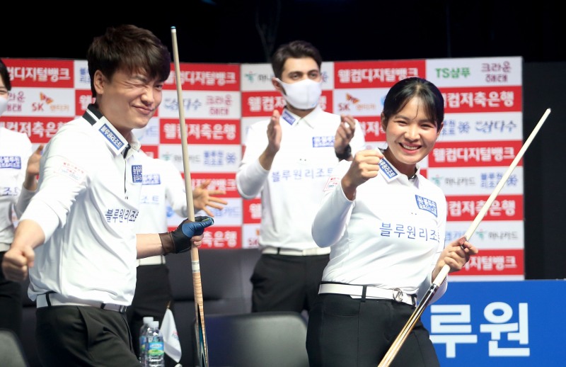 최강혼복 강민구-스롱피아비(사진=PBA)