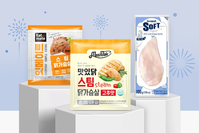 랭킹닭컴 '스팀 닭가슴살' 키워드 검색량 전주比 215% 증가