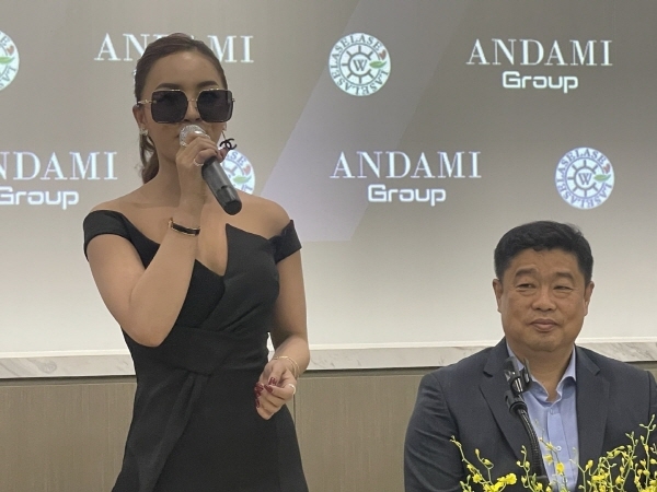 안다미그룹, 캄보디아 싱어 ‘Ton Chan Seyma’ 전속 모델 발탁