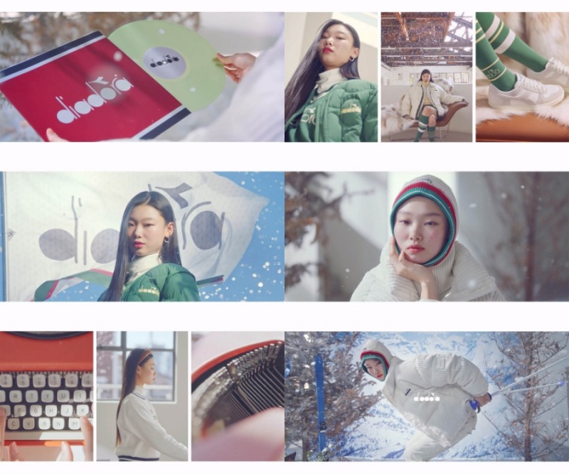 디아도라, 모델 배윤영의 ‘윈터 컬렉션’ 영상 및 화보 공개