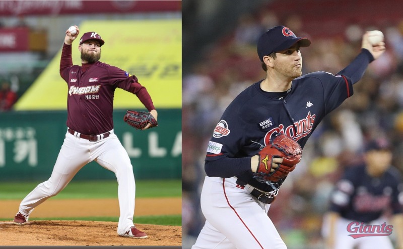 2022시즌 저연봉으로 성공시대를 연 애플러(왼쪽)와 반즈