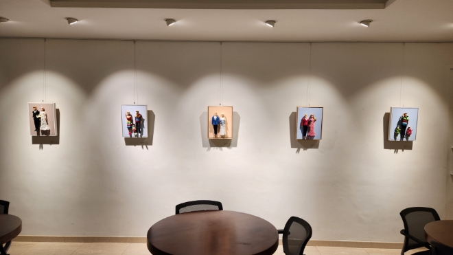 서윤남·윤보민 2인전, Neat Knit 展 '아름다운 연대' 오는 25일까지 나우리아트갤러리에서