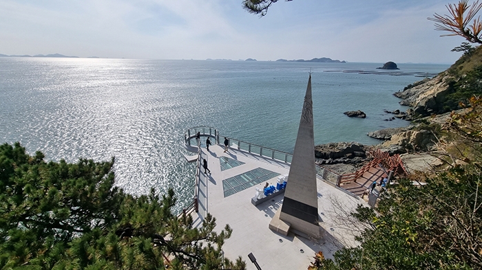 땅끝탑 스카이워크 모습 (사진제공 = 해남군)