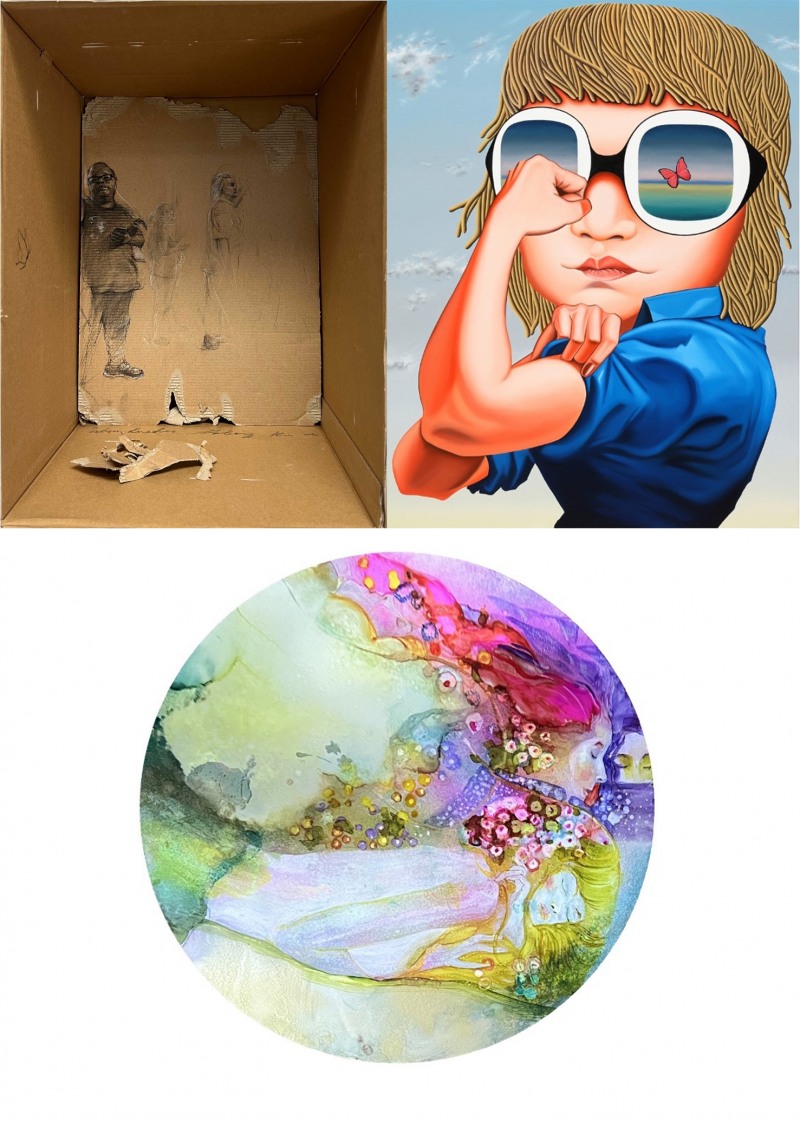 아트레온 갤러리, 김호봉·김남주·최윤정 작가 삼인전 '욕망' 개최