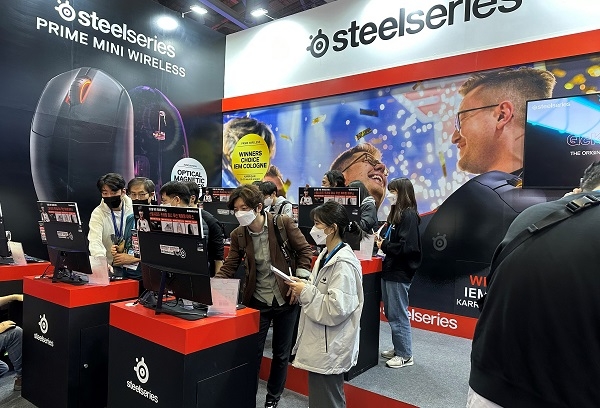 스틸시리즈, ‘G-STAR 2022’ 참여 성료