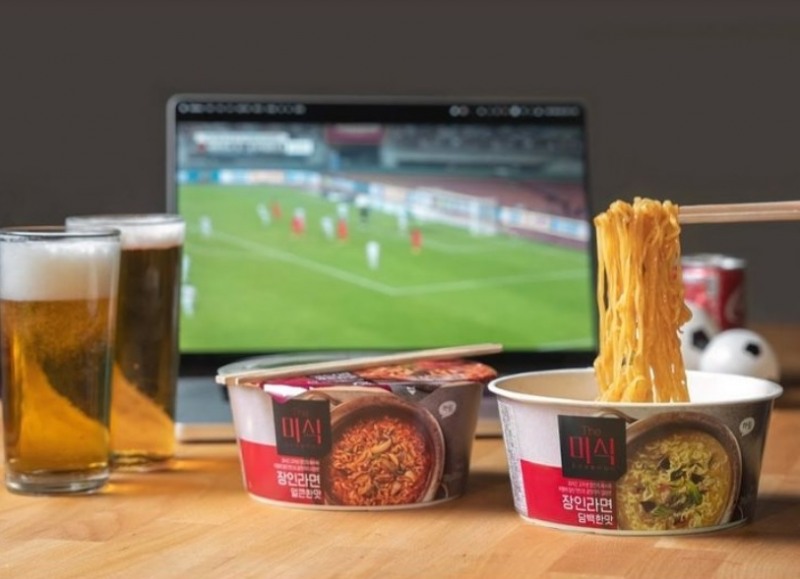 하림 The미식 인스타그램 대한민국 축구 국가대표팀 응원 이벤트 이미지