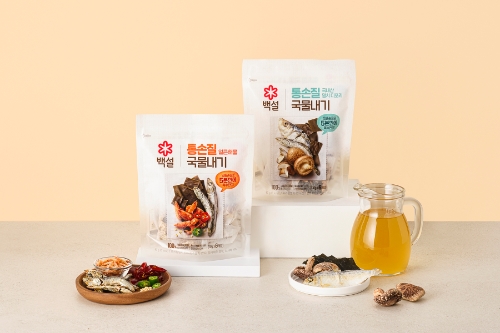 백설 통손질 국물내기 티백 연출 이미지 / 사진 제공 = CJ제일제당