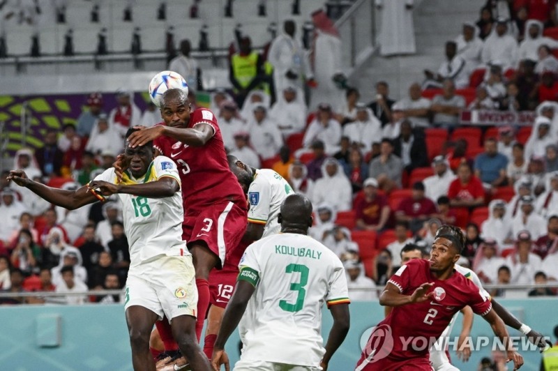 세네갈과 카타르의 경기 모습.[AFP=연합뉴스]