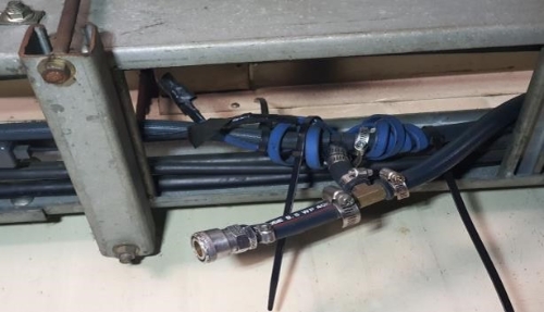 전기 열선 화재 모습 / 사진 제공 : 경기도 소방재난본부