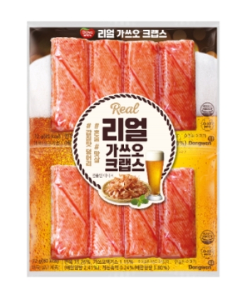 동원F&B, 진한 가쓰오부시 풍미의 안주용 맛살 ‘리얼 가쓰오 크랩스’ 출시 / 사진 제공 = 동원F&B