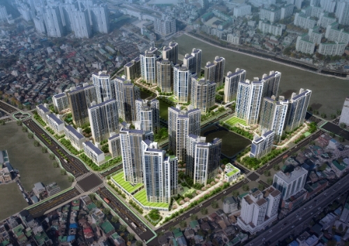 장위자이 레디언트 조감도 / 사진 제공 = 더피알