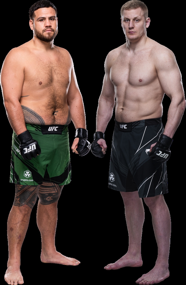 KO 대결이 예상되는 투이바사(왼쪽) 대 파블로비치 전(사진=UFC)