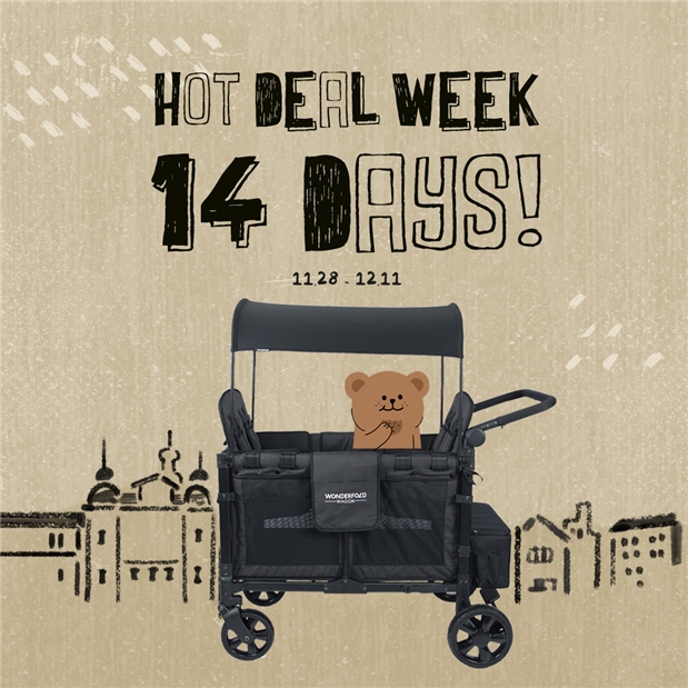 러본, 유아웨건 및 아기띠 등 유아용품 ‘핫딜위크’ 진행